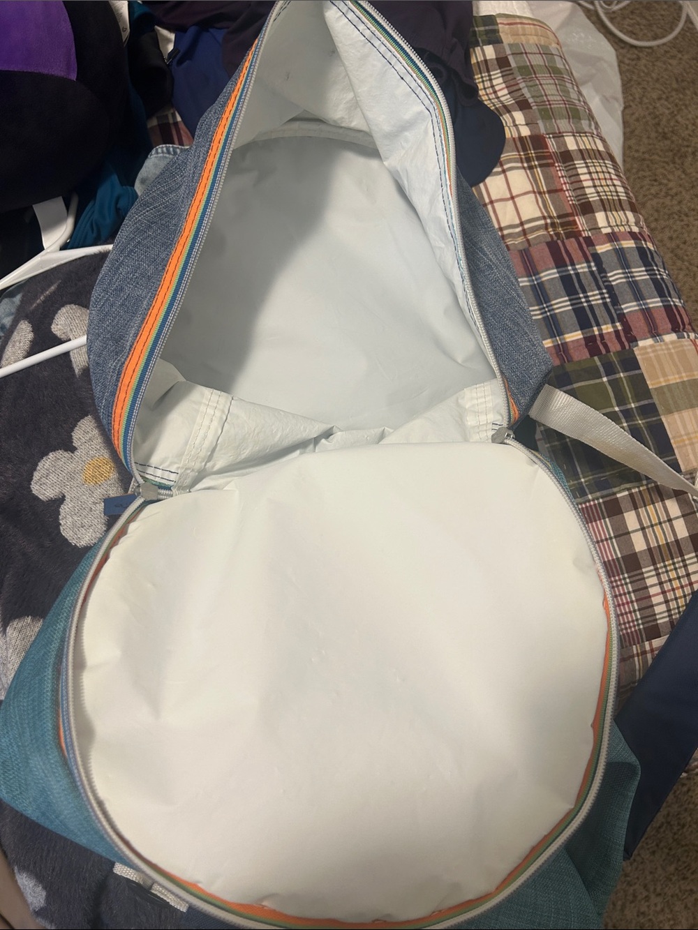 Fitkicks Blue Drawstring Backpack - Picture 8 of 10